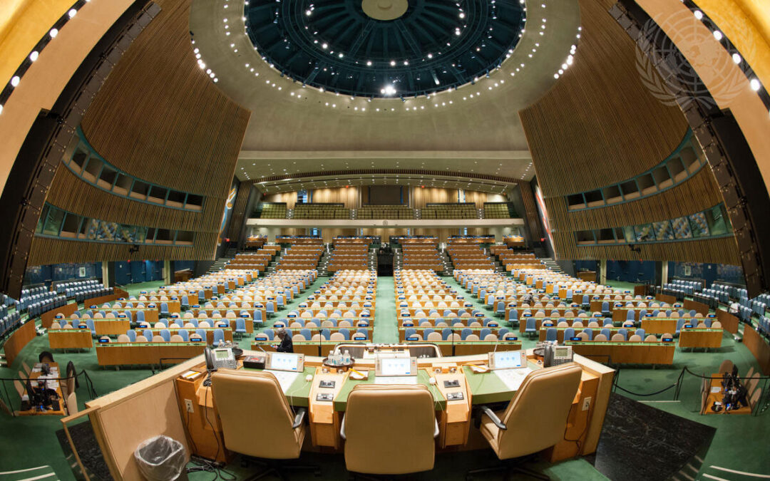 Assembleia geral da ONU, onde Bolsonora falou