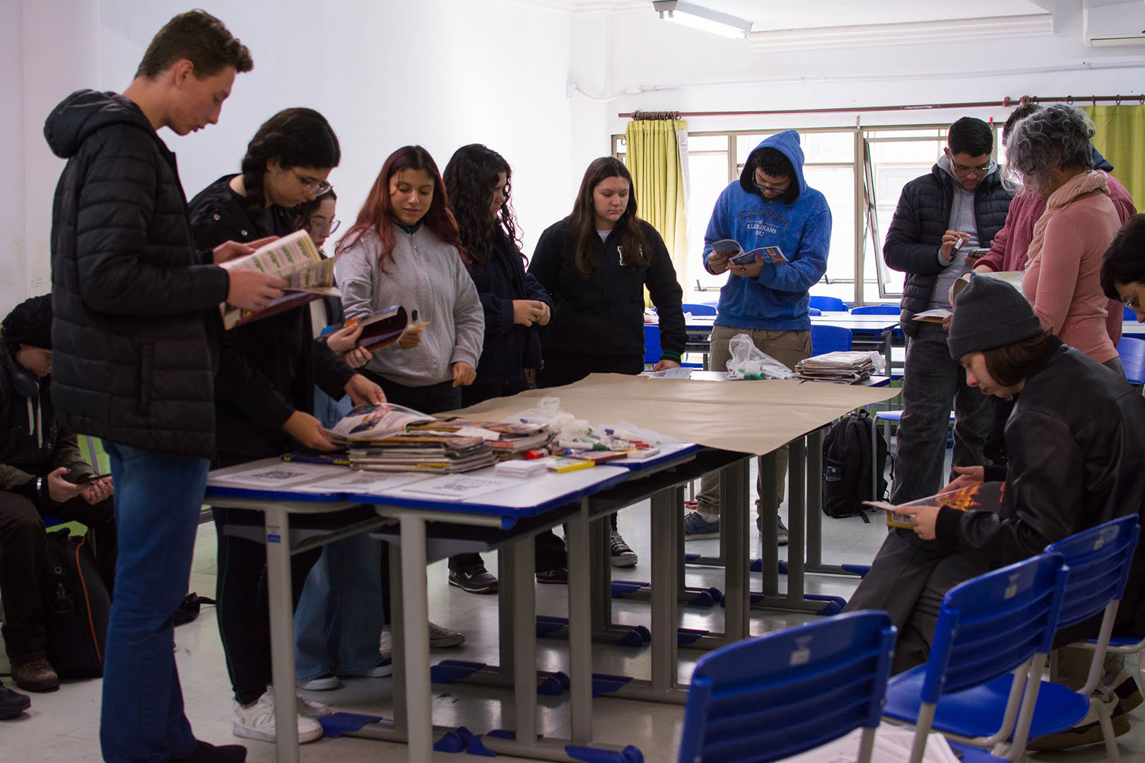 Atividade do Instituto Aurora com educomunicação